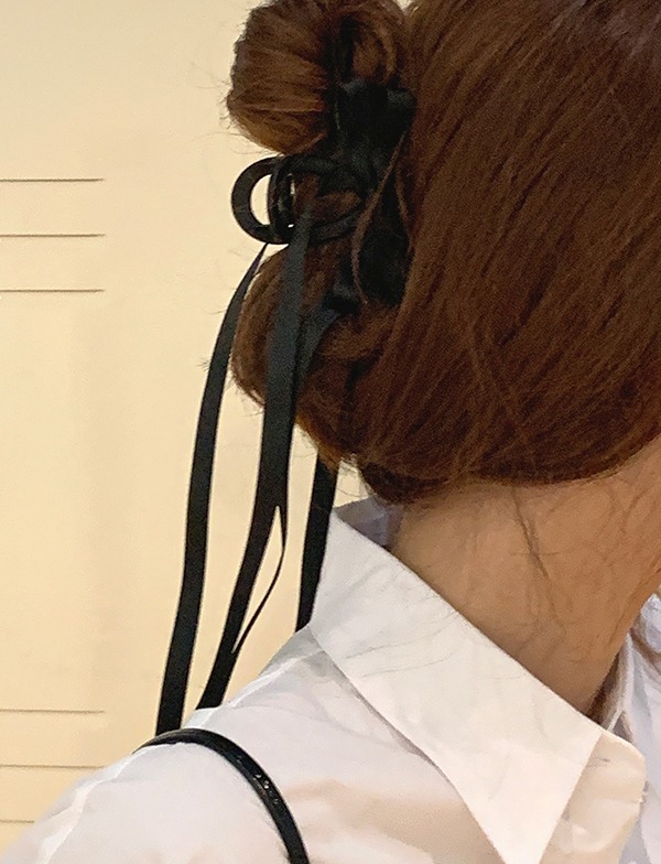 long ribbon hairpin