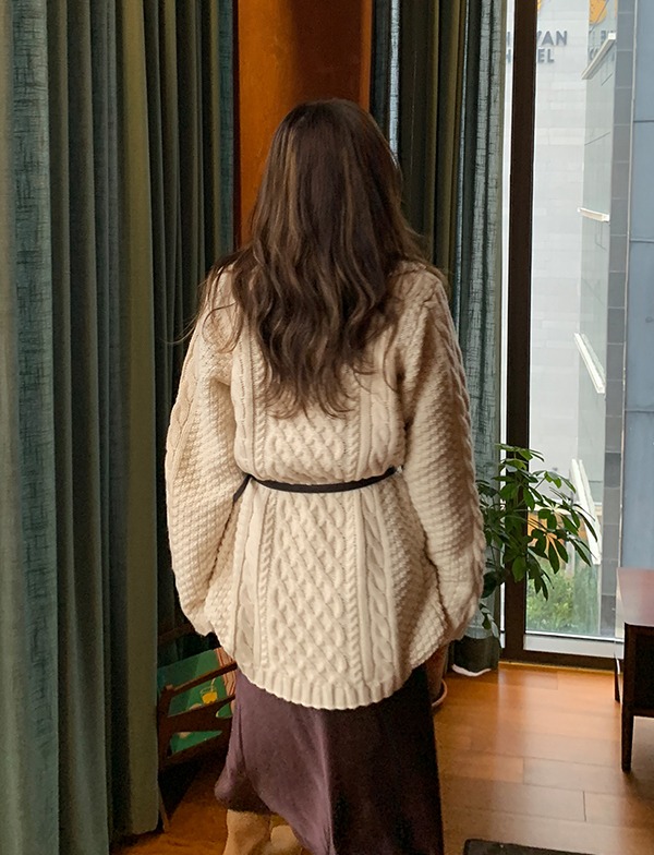 knit ops cardigan