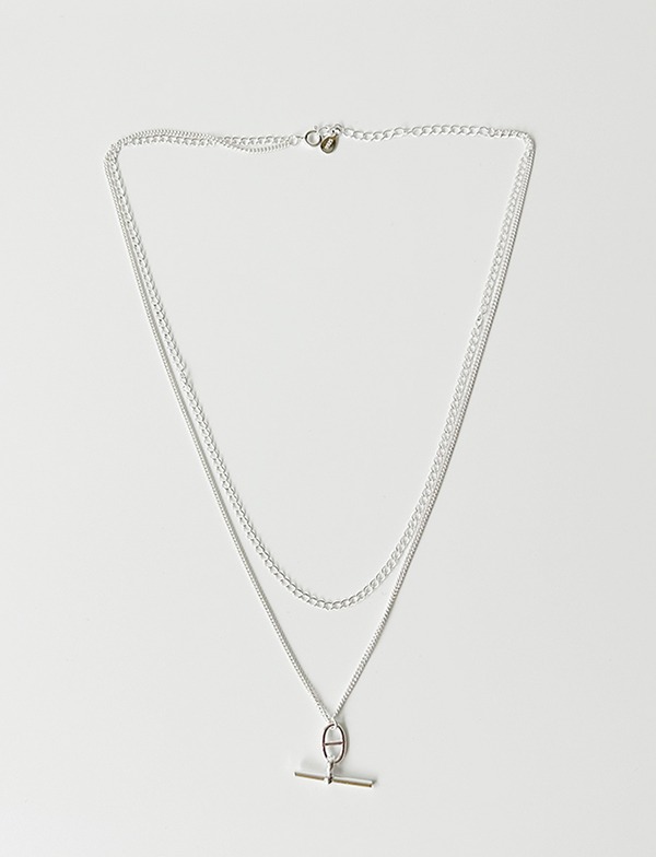 vase necklace(silver)