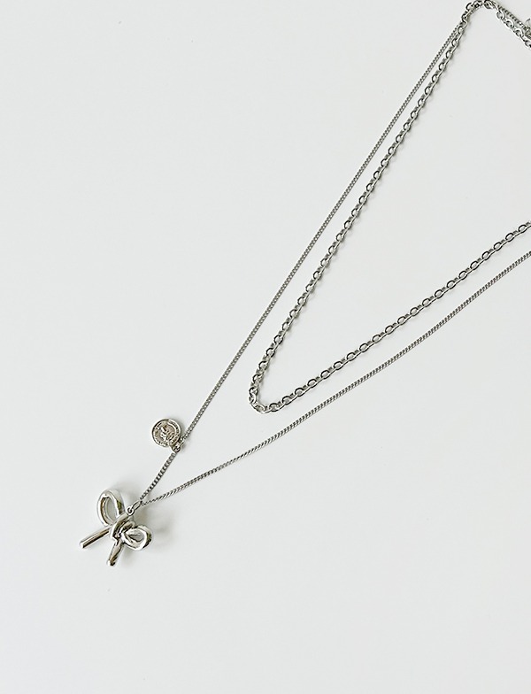 ribbon chain necklace