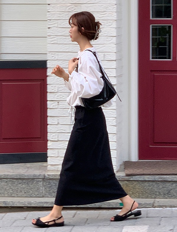simple long skirt